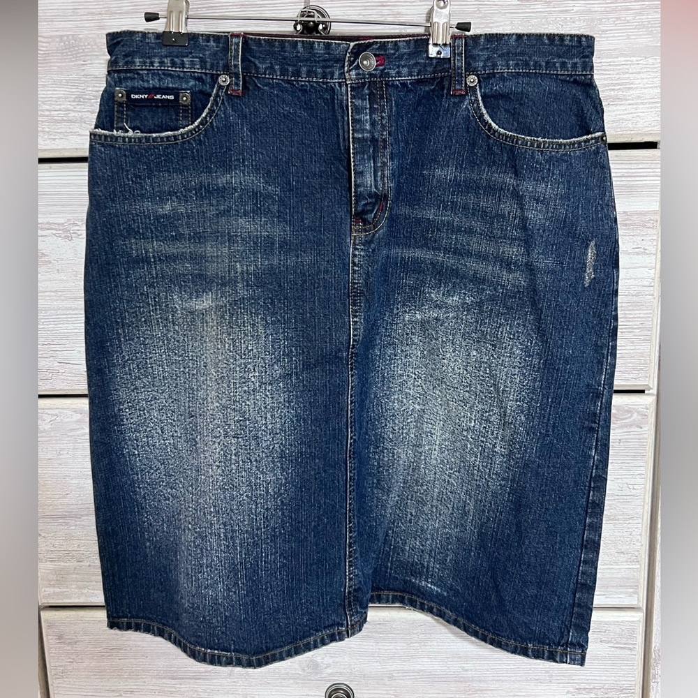 Skirt - Denim Blue DKNY